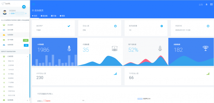 图片[1]-自建防封系统源码,带用户控制面板可商用-酷库源码网