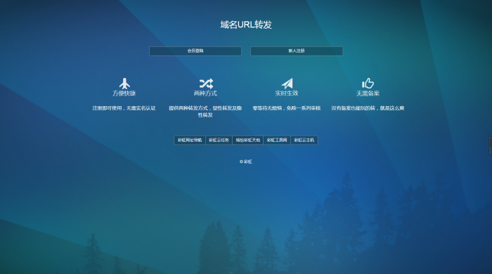 PHP域名url转发源码支持隐性转发-酷库源码网