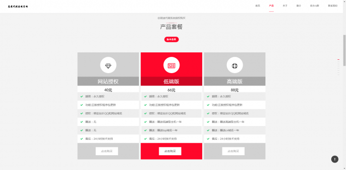 图片[1]-单页面自适应官网源码-酷库源码网