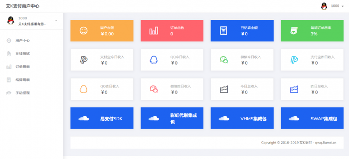 图片[2]-最新内外页面易支付程序打包艾K修改版-酷库源码网