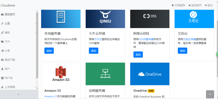 图片[2]-强大的云盘系统源码及视频教程，支持本地储存和对接各大对象储存-酷库源码网