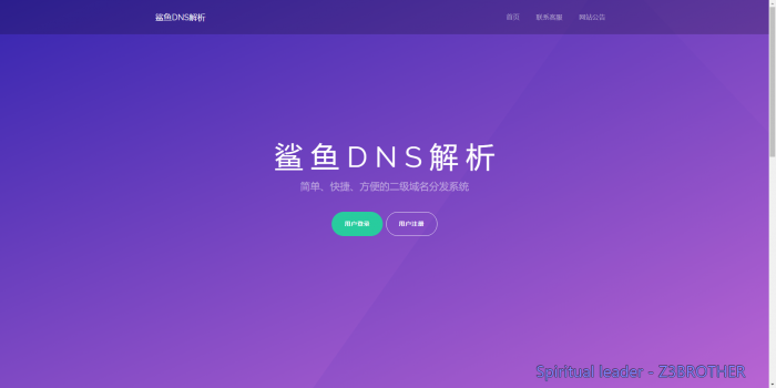 图片[1]-最新好看的二级域名分发系统梦幻版-酷库源码网