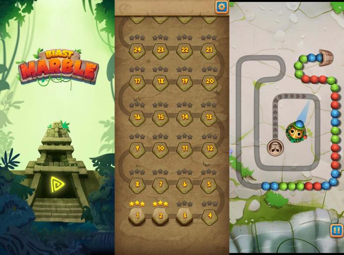 轻松解压射击游戏 祖玛射手-酷库源码网