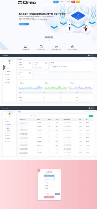 易支付源码 28k支付第四方支付源码-Oreo支付系统-酷库源码网