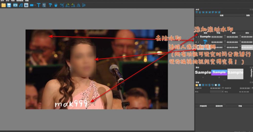 视图批量添加去除水印和字幕编辑DikDik软件-酷库源码网