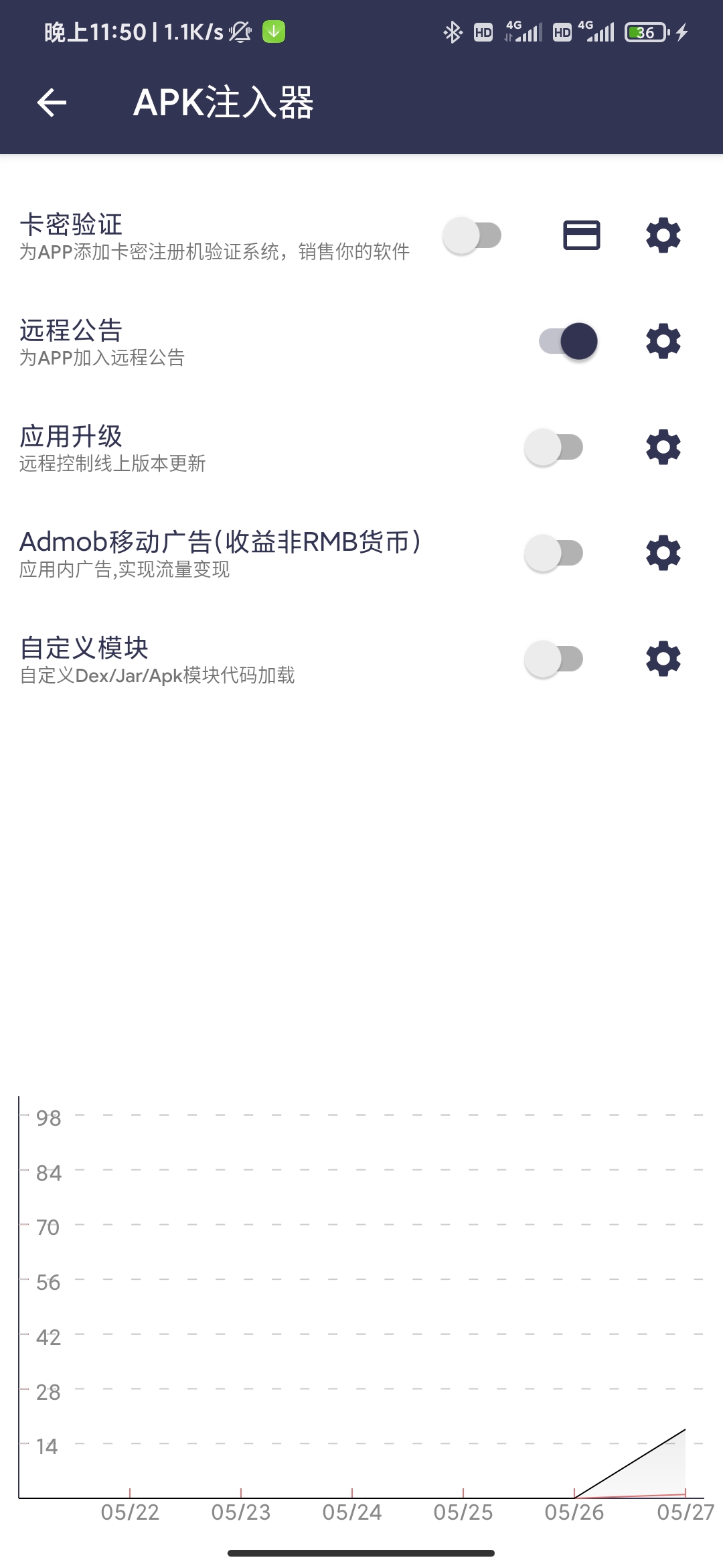 图片[2]-Arm pro 支持网络弹窗/卡密/应用升级 脱壳等功能-酷库源码网