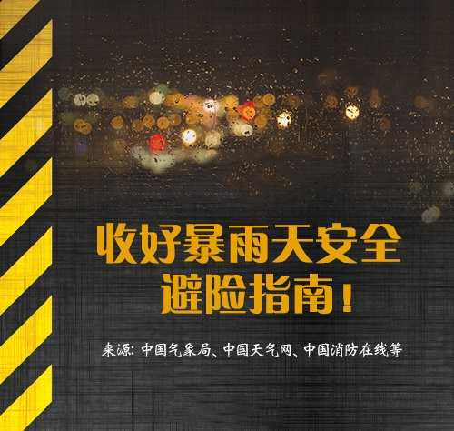 河南暴雨安全避险最全指南-酷库源码网