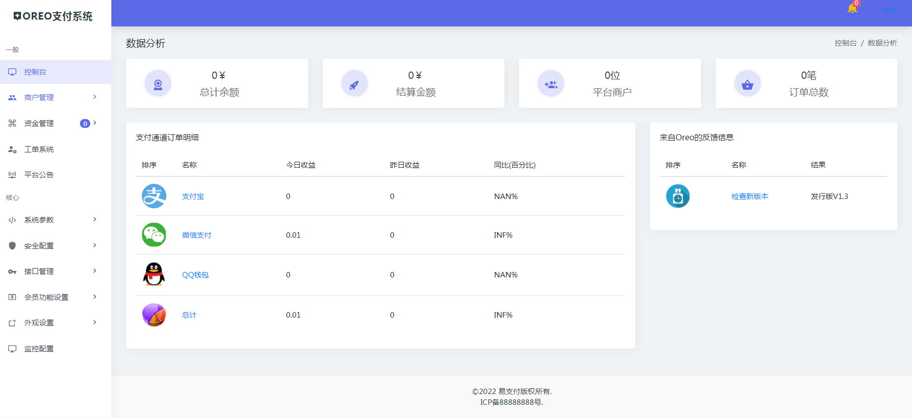 OREO易支付修复版可运营亲测-酷库源码网