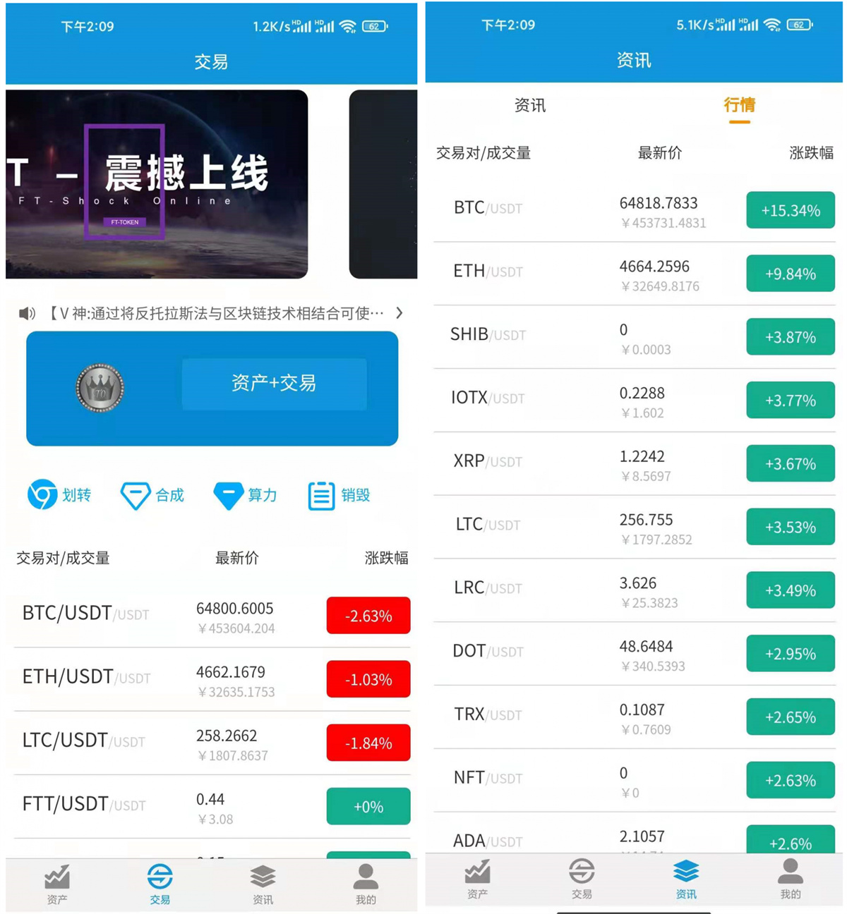 FORTAI区块交易中心/FT-TOKEN-酷库源码网